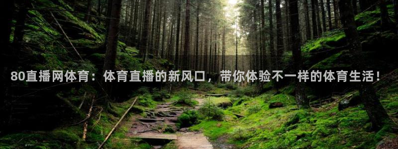 80直播网体育：体育直播的新风口，带你体验不一样的体育生活！